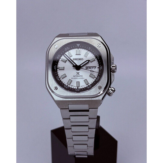 Custom Seiko Mod • Silver Day-Date BR05 • 42mm
